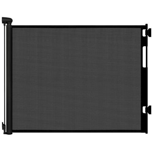 Retractable 55" x 33" Mesh Baby and Pet Gate: $29.99