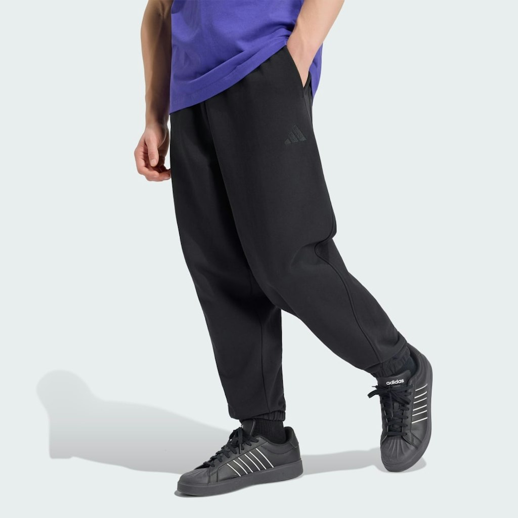Adidas Small Logo Regular Cuffed Pants: $65 Adidas Small Logo Regular Cuffed Pants: $65