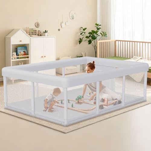 Hiaksedt 74x50-inch Baby Playpen: $59.49