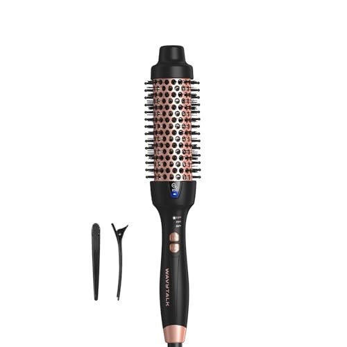 Wavytalk 1.5-Inch Ionic Thermal Round Brush: $39.95