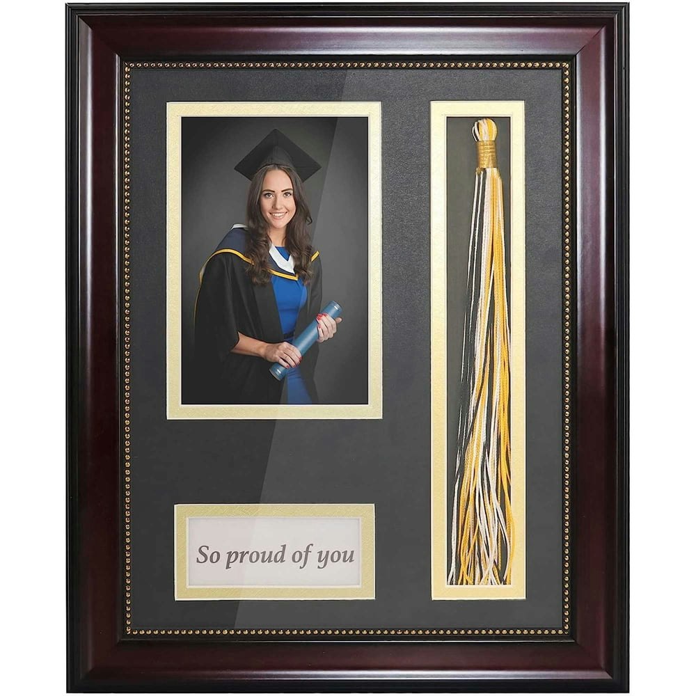 GraduationMall Graduation Photo Shadow Box Frame for 4x6 Pictures: $16.64
