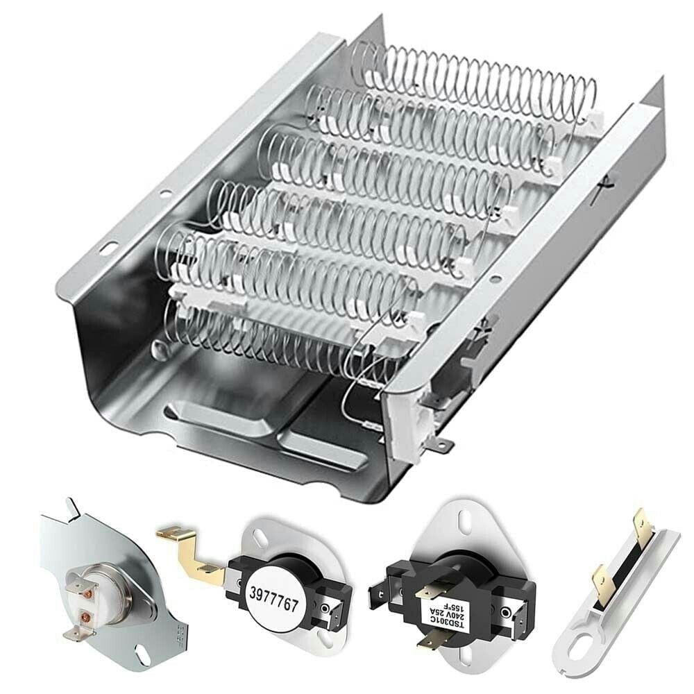 Dryer Heating Element Replacement for Whirlpool, Kenmore, Maytag, and Amana Dryers: $24.07