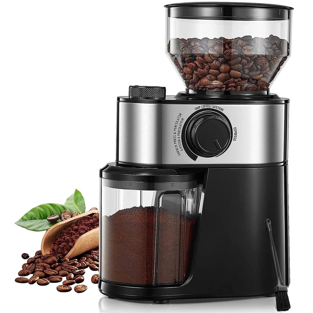 Fohere 200W Electric Burr Coffee Grinder: $38.69
