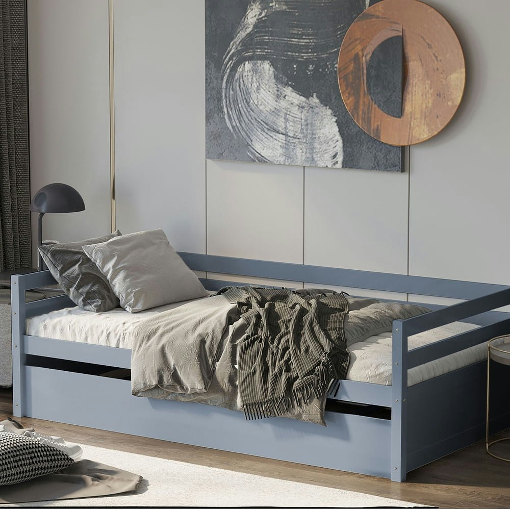Costway Twin Size Trundle Daybed: $149.99 Costway Twin Size Trundle Daybed: $149.99