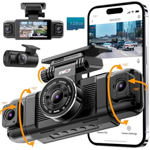 IIWEY N5 4-Channel 2K Dash Cam: $93.49 IIWEY N5 4-Channel 2K Dash Cam: $93.49