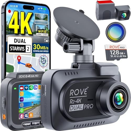 Rove R2-4K Dual Pro Front and Rear Dash Cam: $206.49 Rove R2-4K Dual Pro Front and Rear Dash Cam: $206.49