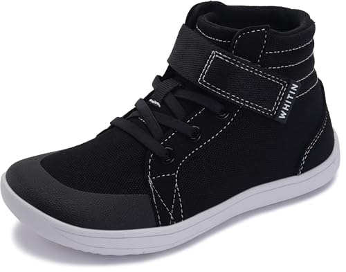 Whitin Kids Wide Barefoot Minimalist High Top Shoes 2-Pair: $37.99 Whitin Kids Wide Barefoot Minimalist High Top Shoes 2-Pair: $37.99
