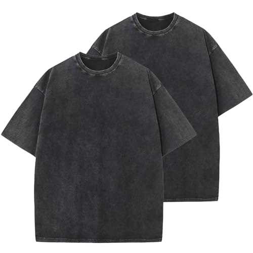 Men's Oversized Cotton T-Shirt 3-Pack: $20.65