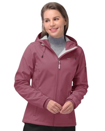 33,000ft Women's Softshell Fleece-Lined Rain Jacket: $50.13 33,000ft Women's Softshell Fleece-Lined Rain Jacket: $50.13