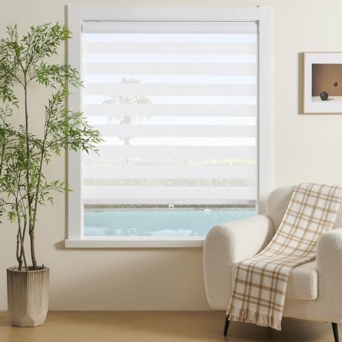Jiangpin Textile 38" x 72" Cordless Zebra Roller Shade: $40.73