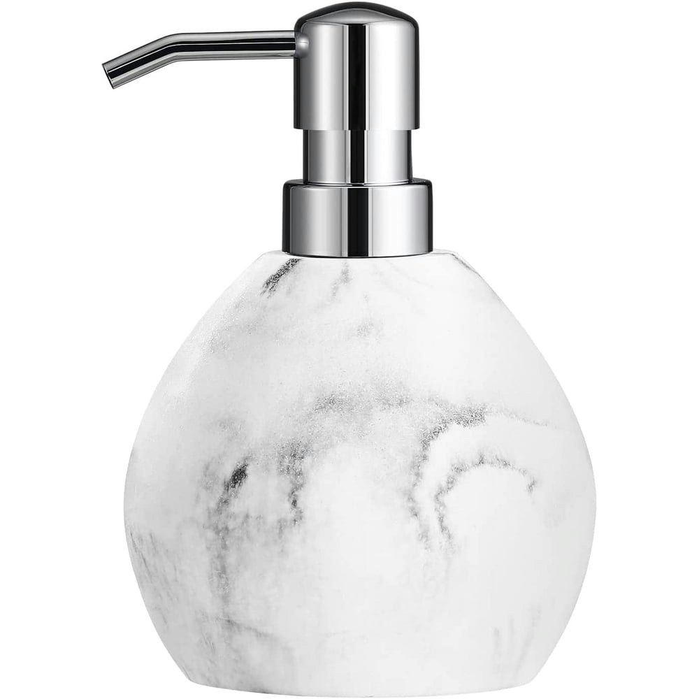 Luxspire 15.2 oz Marble Hand Soap Dispenser: $14.79