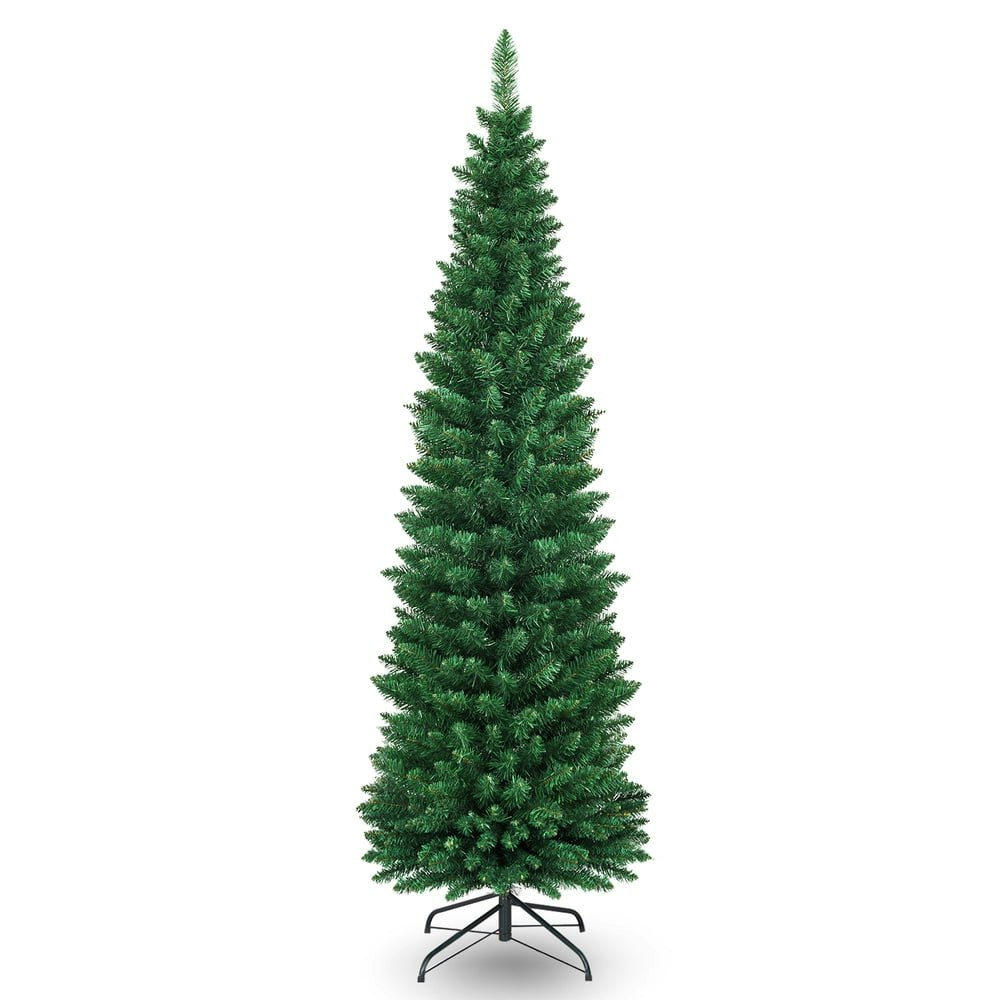 Gymax 6-Foot Slim Artificial Christmas Tree: $38.99 Gymax 6-Foot Slim Artificial Christmas Tree: $38.99