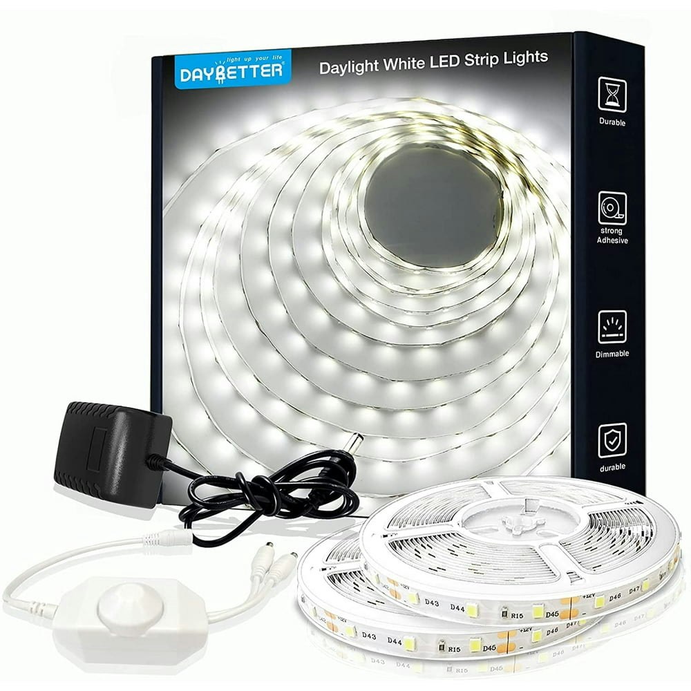Daybetter 40-Foot Dimmable LED Strip Light: $13.99 Daybetter 40-Foot Dimmable LED Strip Light: $13.99