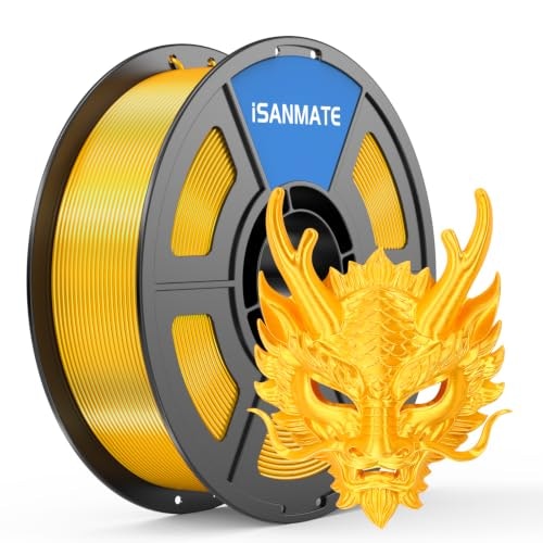 iSanmate 1kg Silk Gold 1.75mm PLA 3D Printer Filament: $11.89 iSanmate 1kg Silk Gold 1.75mm PLA 3D Printer Filament: $11.89