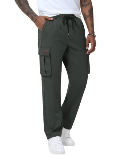 Ntrlv Men's Elastic Waist Cargo Pants: $14.99 Ntrlv Men's Elastic Waist Cargo Pants: $14.99