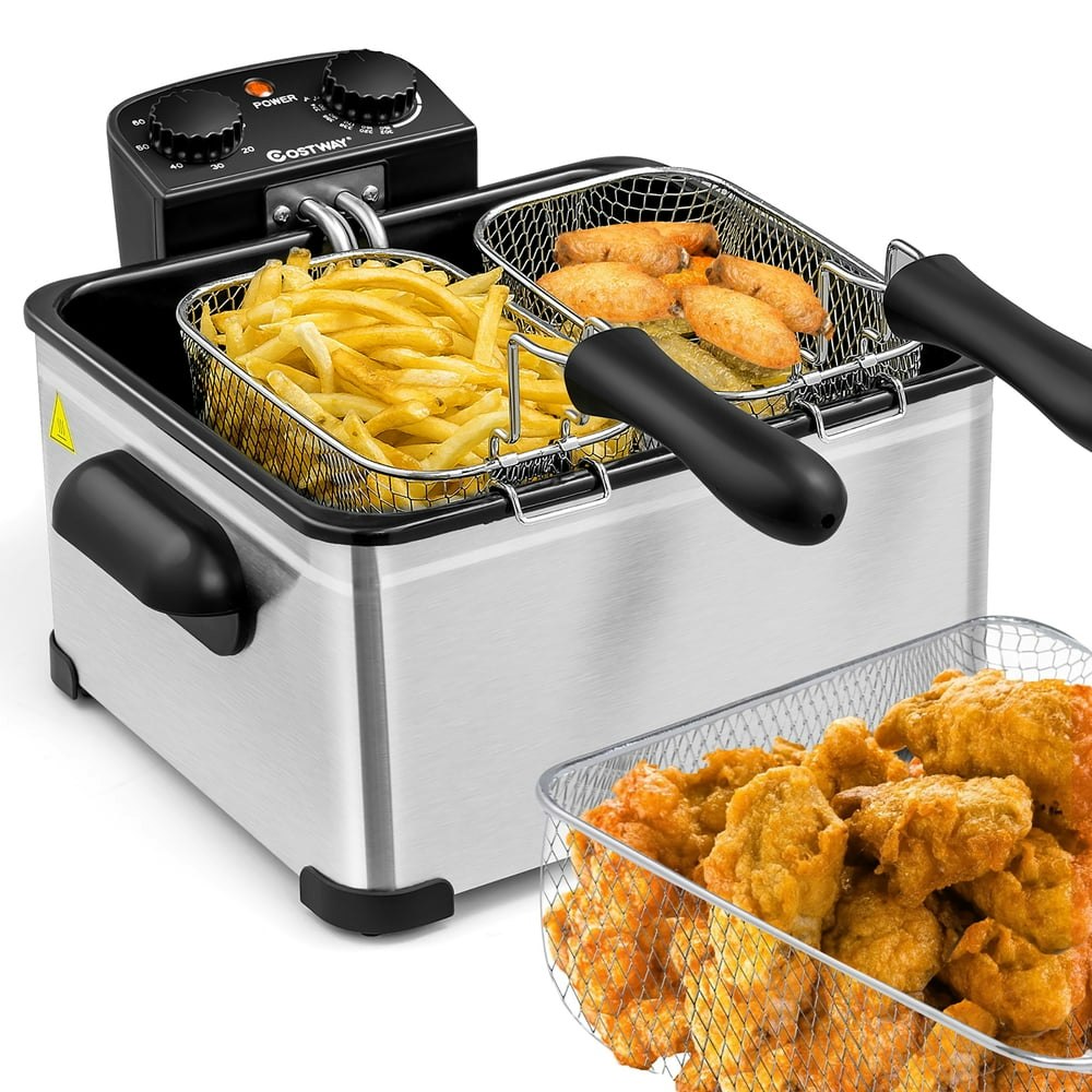 Costway 5.3-Quart Electric Deep Fryer: $56.99 Costway 5.3-Quart Electric Deep Fryer: $56.99