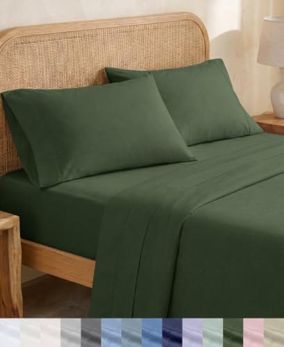 California Design Den 100% Organic Cotton Queen Bed Sheet Set: $53.54 California Design Den 100% Organic Cotton Queen Bed Sheet Set: $53.54