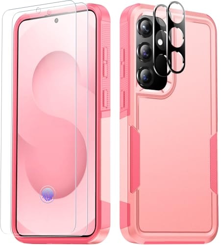 Spidercase Samsung Galaxy S25 Case with 2-Pack Screen and Camera Protectors: $10.76