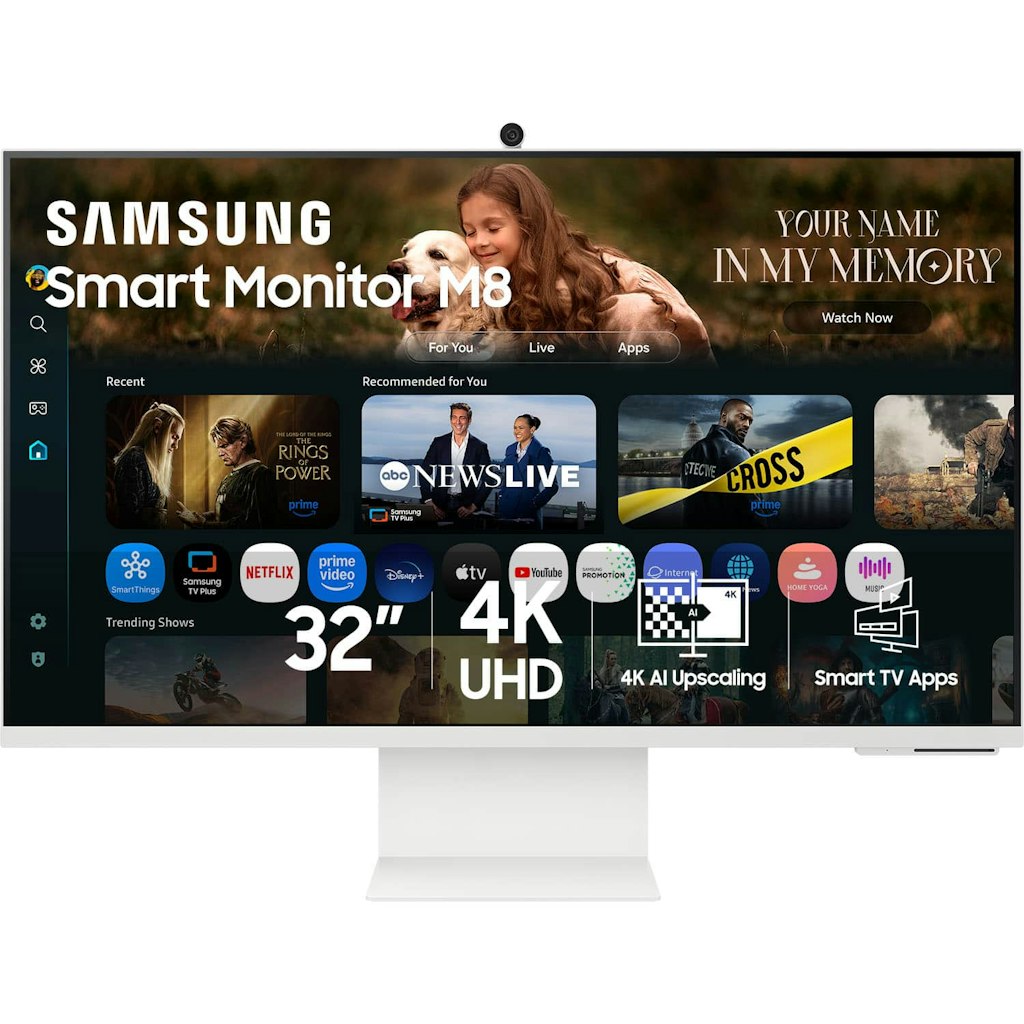 Samsung M8 32-inch 4K UHD Smart Monitor: $699.99