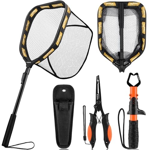 Plusinno 0.8m Floating Fishing Net with Pliers and Lip Gripper: $39.94 Plusinno 0.8m Floating Fishing Net with Pliers and Lip Gripper: $39.94
