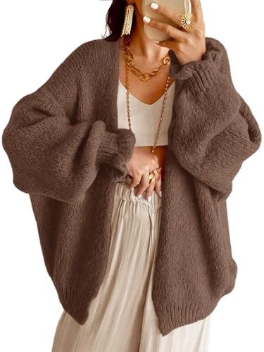 Saodimallsu Women's Oversized Chunky Cardigan Sweater: $20.74 Saodimallsu Women's Oversized Chunky Cardigan Sweater: $20.74