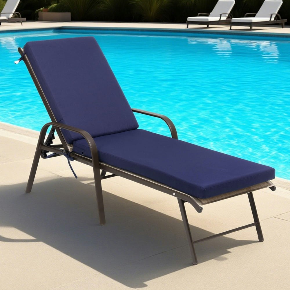 Lcgod 72x21x3-Inch Outdoor Chaise Lounge Cushion: $53.99 Lcgod 72x21x3-Inch Outdoor Chaise Lounge Cushion: $53.99