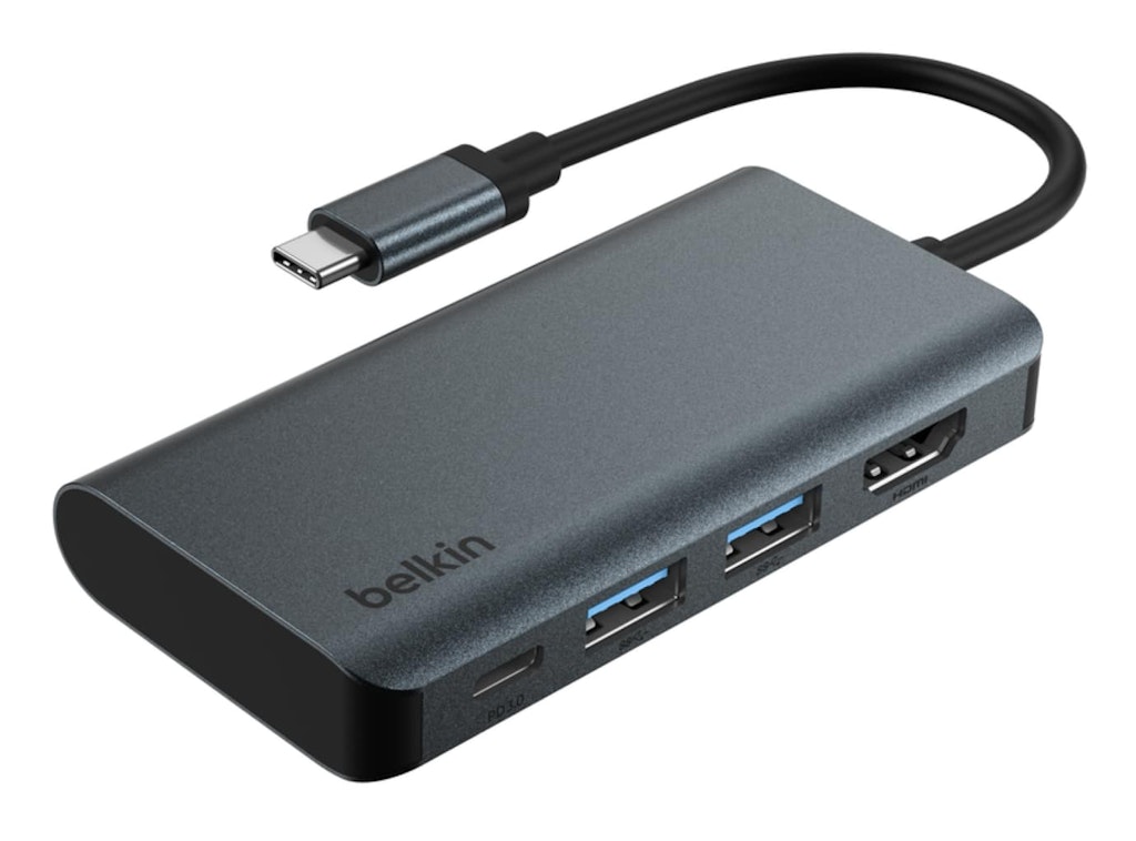 Belkin 4-in-1 USB-C Multi-Port Laptop Dock: $34.99 Belkin 4-in-1 USB-C Multi-Port Laptop Dock: $34.99