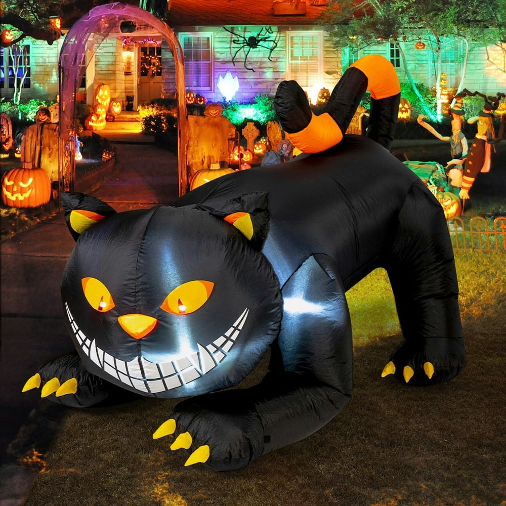 Goosh 6-Foot Halloween Inflatable Moving Head Black Cat: $39.99 Goosh 6-Foot Halloween Inflatable Moving Head Black Cat: $39.99