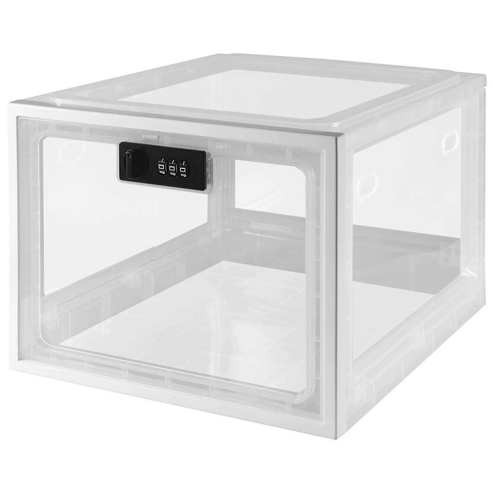 Jllom Large Lockable Storage Box: $24.29 Jllom Large Lockable Storage Box: $24.29