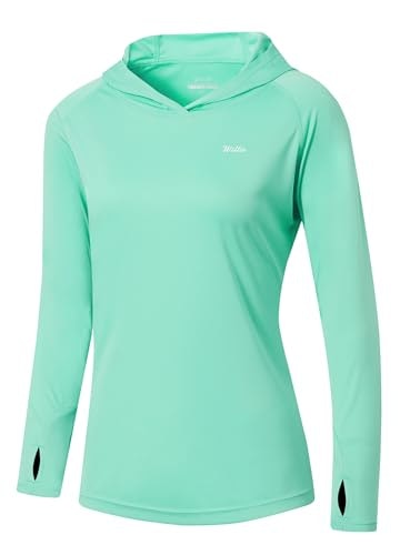 Willit Women's UPF 50+ Long Sleeve Sun Protection Hoodie: $14.99 Willit Women's UPF 50+ Long Sleeve Sun Protection Hoodie: $14.99
