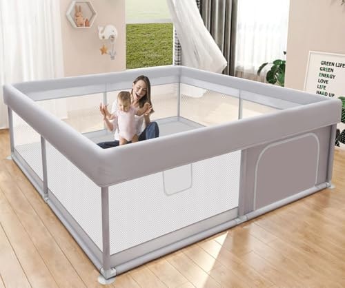 Hiaksedt 50x50-Inch Baby Playpen: $39.98 Hiaksedt 50x50-Inch Baby Playpen: $39.98