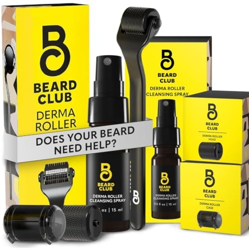Beard Club Derma Roller and Cleansing Spray Kit: $24.98 Beard Club Derma Roller and Cleansing Spray Kit: $24.98