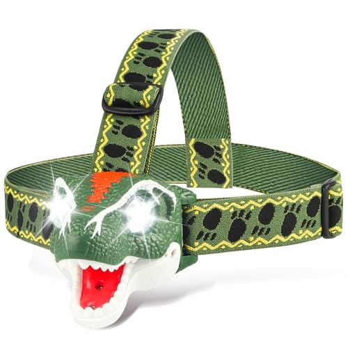 Tigtecgame Dinosaur LED Headlamp: $8.49 Tigtecgame Dinosaur LED Headlamp: $8.49