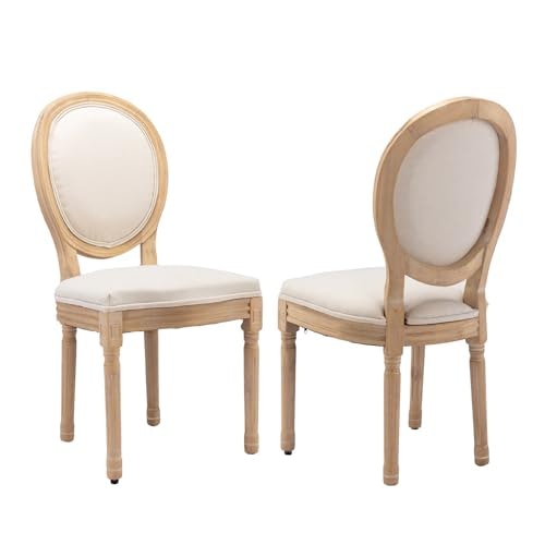 Soarmote French Country Dining Chairs 2-Pack: $116.44