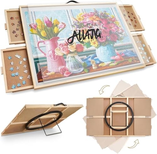 All4jig 1,000-Piece Tilting and Rotating Puzzle Board: $64.59 All4jig 1,000-Piece Tilting and Rotating Puzzle Board: $64.59