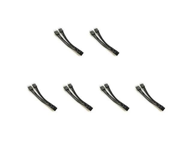 Motherboard 9-Pin HD Audio Y-Splitter Cable 6-Pack: $17.98