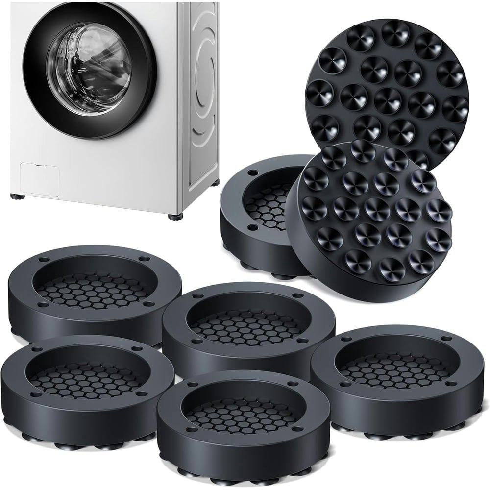 Anti-Vibration Washing Machine Foot Pads 8-Pack: $14.52 Anti-Vibration Washing Machine Foot Pads 8-Pack: $14.52