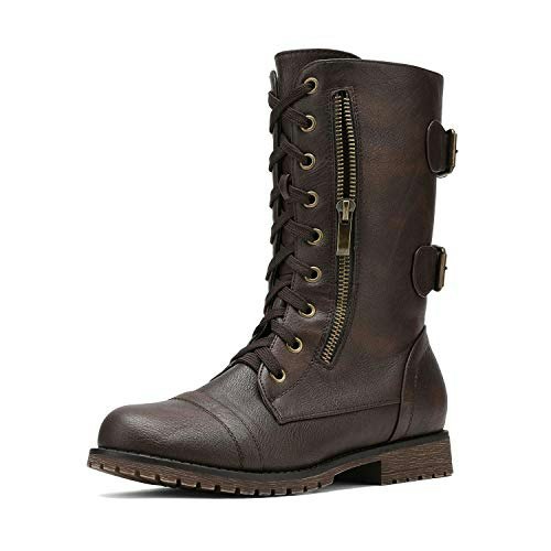 Dream Pairs Women's Terran Combat Boots: $36.99