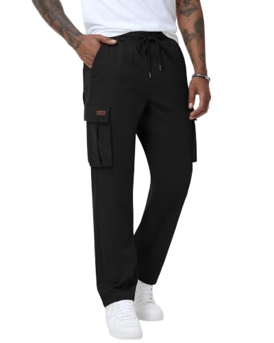 Ntrlv Men's Multi-Pocket Cargo Pants: $14.99 Ntrlv Men's Multi-Pocket Cargo Pants: $14.99