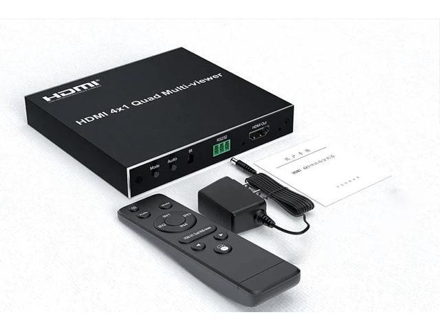 4x1 HDMI Quad Screen Multiviewer 1080p Seamless Switcher: $208.60 4x1 HDMI Quad Screen Multiviewer 1080p Seamless Switcher: $208.60