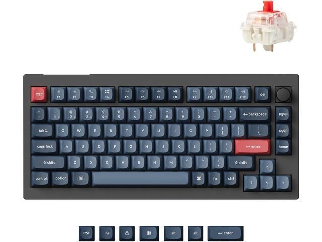Keychron V1 Max 75% Custom Mechanical Keyboard: $194.98 Keychron V1 Max 75% Custom Mechanical Keyboard: $194.98