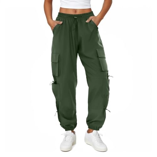 Copyleaf Women's Parachute Cargo Joggers: $19.98