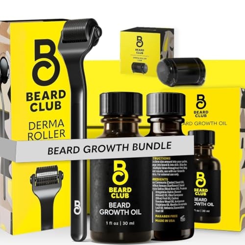 Beard Club Derma Roller and Beard Growth Oil Kit: $24.98 Beard Club Derma Roller and Beard Growth Oil Kit: $24.98