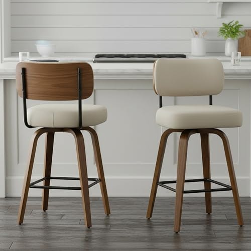 Arvasslia 26-Inch Swivel Bar Stools 2-Pack: $178.49 Arvasslia 26-Inch Swivel Bar Stools 2-Pack: $178.49