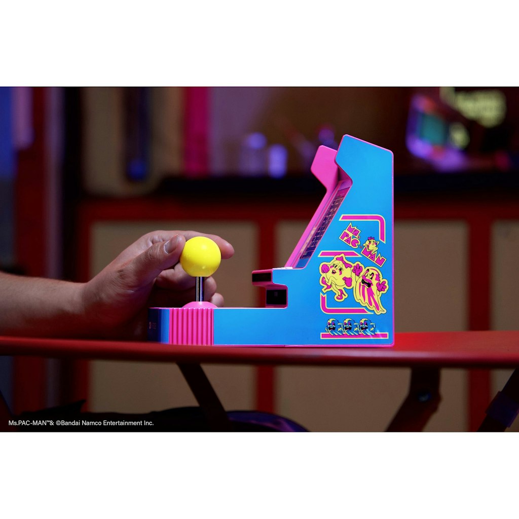 Ms. Pac-Man Portable Retro Arcade Joystick Player: $49.99