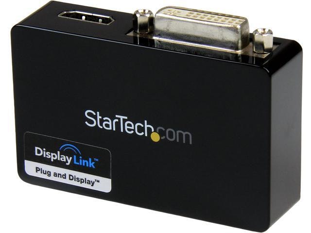 StarTech USB 3.0 to HDMI and DVI Dual Monitor External Video Adapter: $62.56