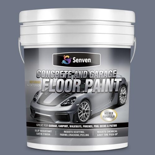 Senven 1-Gallon Acrylic Concrete and Garage Floor Paint: $39.94