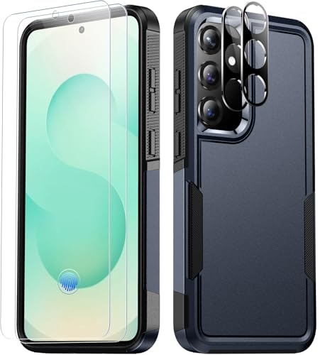Spidercase Samsung Galaxy S25 Case with 2-Pack Screen and Camera Protectors: $11.35