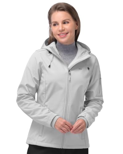 33,000ft Women's Softshell Fleece-Lined Rain Jacket: $50.13 33,000ft Women's Softshell Fleece-Lined Rain Jacket: $50.13