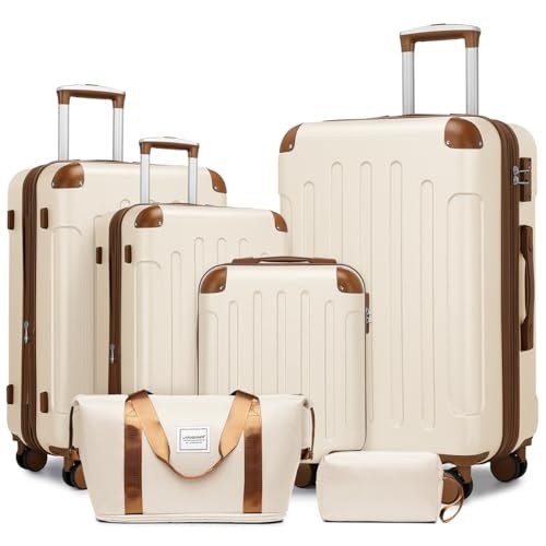Larvender 6-Piece Expandable Luggage Set: $139.97 Larvender 6-Piece Expandable Luggage Set: $139.97